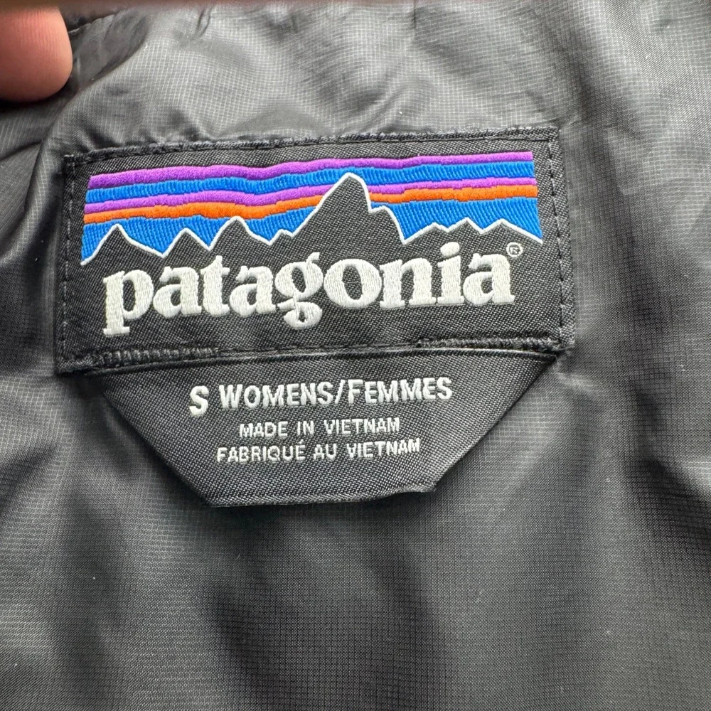 Patagonia Nano Puff‎ Vest Women's Small Black Quilted Insulated Outdoor - Picture 10 of 14